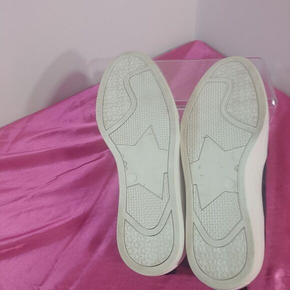 14TH & UNION Black Quilted Platform Sneakers Shoes Women’s Size 6M faux leather. - Picture 8 of 10